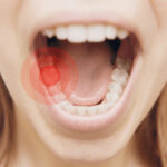 chica con dolor de muela