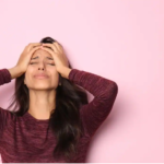 mujer estresada