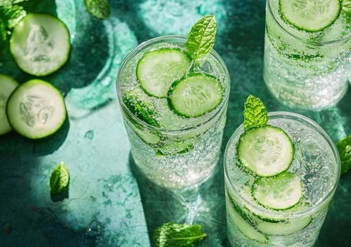 agua con pepino