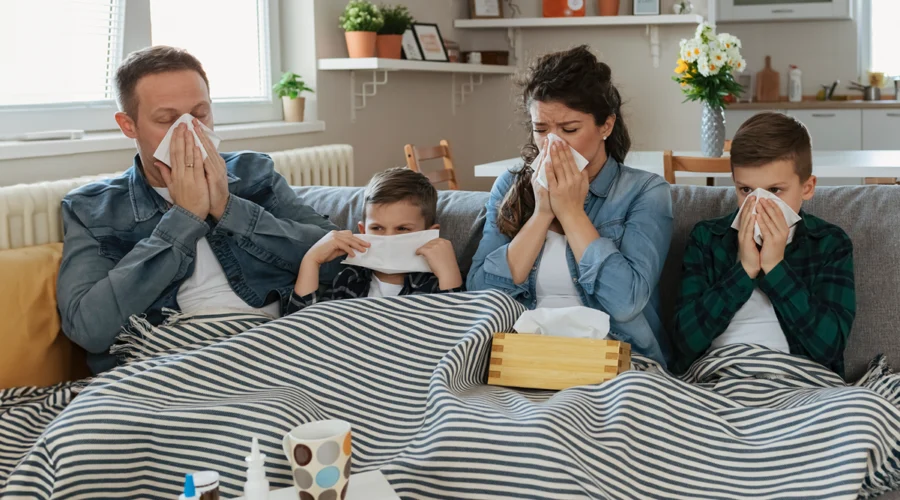 contagios en casa
